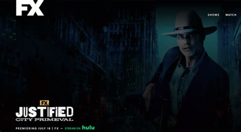 Where To Watch Justified City Primeval Stream From Anywhere