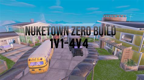 Nuketown Zero Build 1v1 4v4 0774 1686 2142 By Plali Fortnite Creative Map Code Fortnitegg