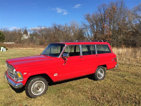 Very Rare Jeep Custom Wagoneer With Factory V Ci Engine