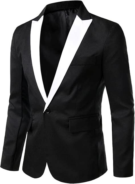 Celucke Herren Sakko Sportlich Anzug Slim Fit Blazer Elegant M Nner