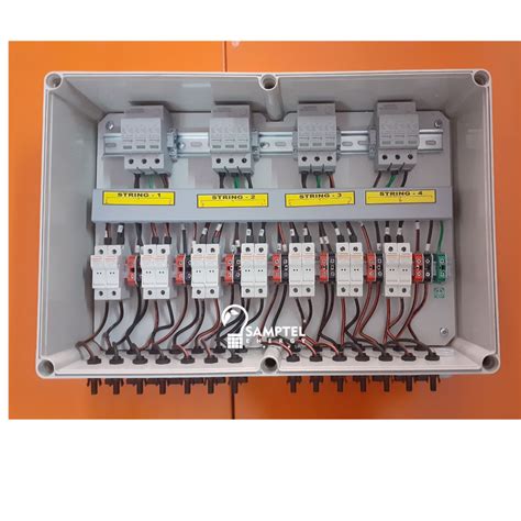 Samptel 7 In 7 Out Dc Solar Distribution Box Voltage 1000 V At Rs 18600 In Ahmedabad