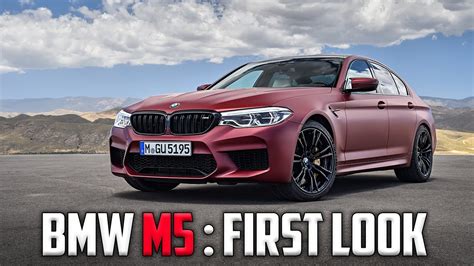 The New Bmw M5 First Look 2017 Youtube