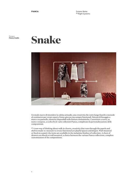 Snake By Pianca