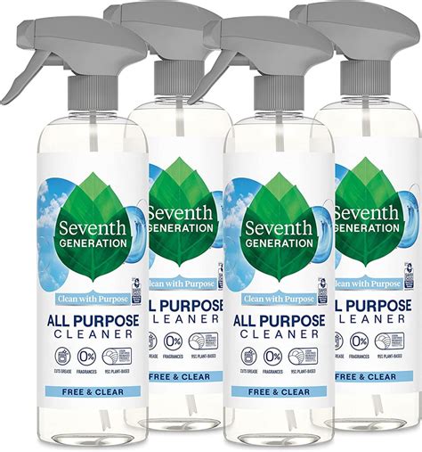 Seventh Generation All Purpose Cleaner Free Clear 23 Oz 4 Pack NOW