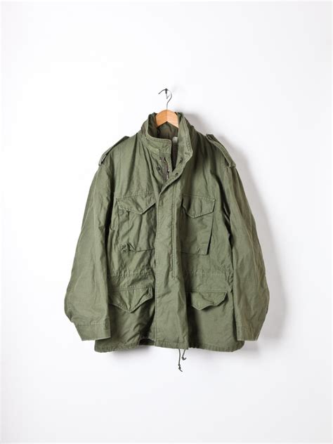 Vintage Mens M65 Olive Green Us Army Field Jacket X Large