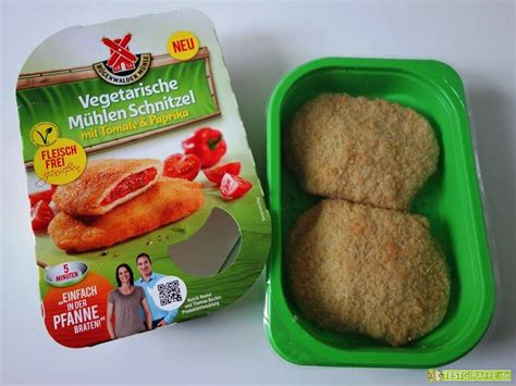 Vegetarische Mühlen Schnitzel und Nuggets von Rügenwalder Mühle