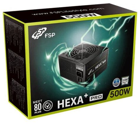 FSP Блок питания FSP HEXA PRO 400W PPA4006700 Мощность 400Вт