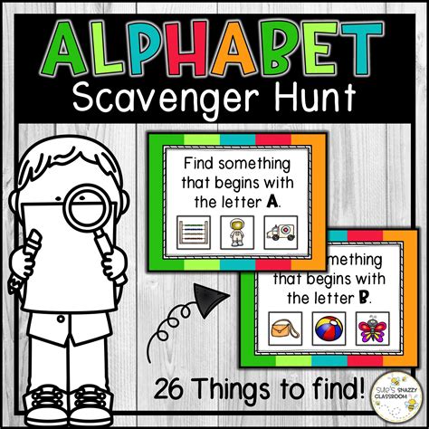 Digital Alphabet Themed Virtual Scavenger Hunt Activity Made By Teachers