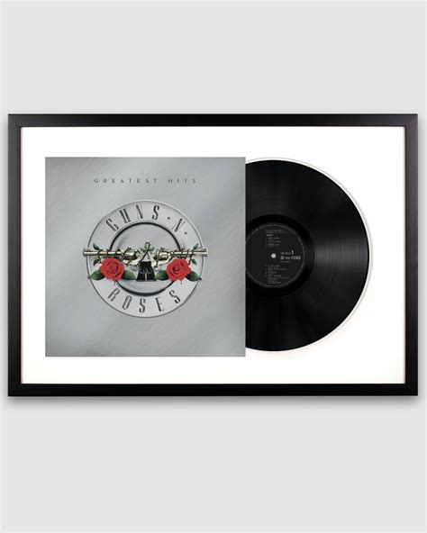 Universal Music Framed Guns N Roses Greatest Hits Vinyl Album Art