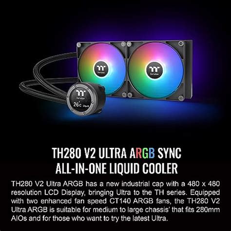 Thermaltake Th280 V2 Ultra Argb Sync Cpu Cooler Specs Compare Prices Pangoly