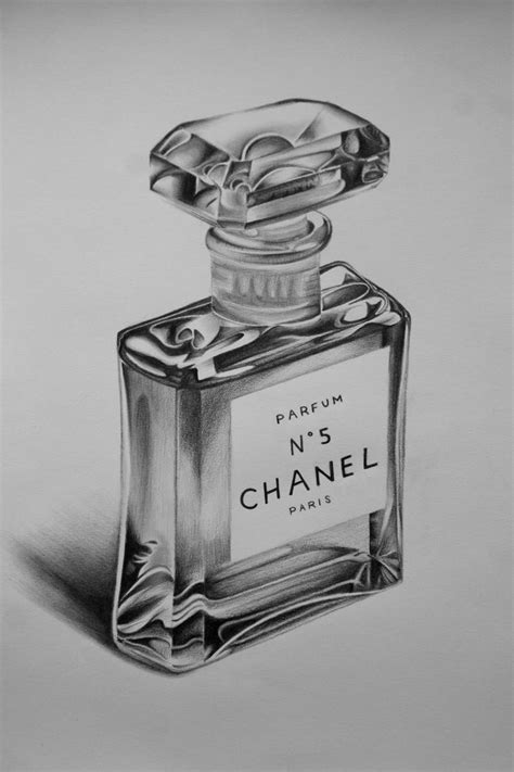 Chanel No 5 By Dominiquekirkby On Deviantart Realistic Pencil