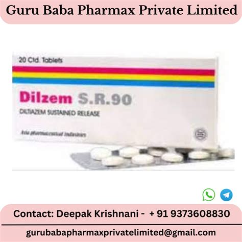 Diltiazem Sr Mg Dilzem Tab At Rs Box In Nagpur Id