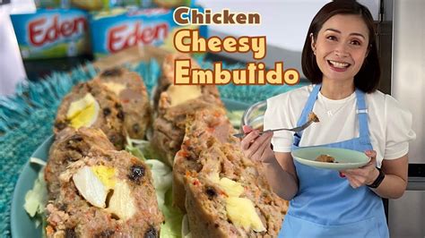 Special Chicken Cheesy Embutido Recipe Chefmom Rosebud Youtube