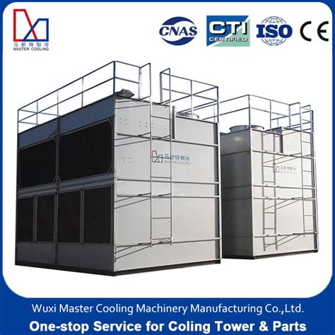 Closed Cross Flow Water Cooled Galvanized Steel Cooling Tower China