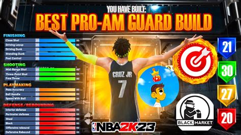 Best Pro Am Guard Build On Nba K Cruz S Blackmarket Guard Build