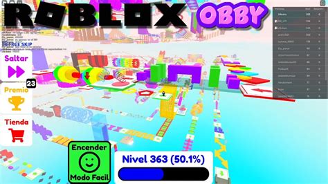 ROBLOX Obby Super Divertido 750 Niveles 50 YouTube