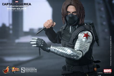 Captain America Winter Soldier Sixth Scale Figure - GeekAlerts