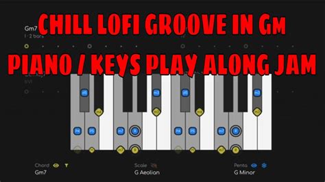 Lo Fi Jazz Funk Jam For Piano Keys Backing Track In G Minor