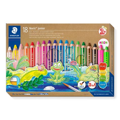 Staedtler Noris Junior 18 Stk Ass 100 PEFC Kreaklubben