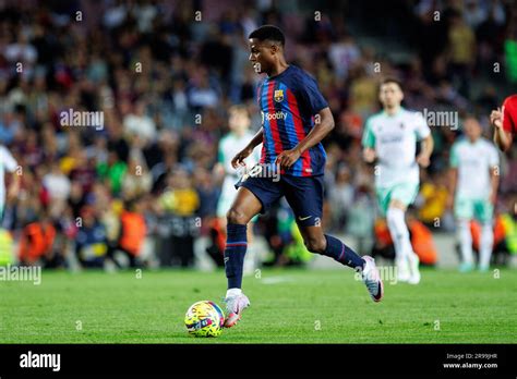 BARCELONA MAY 2 Ansu Fati In Action During The LaLiga Match Between