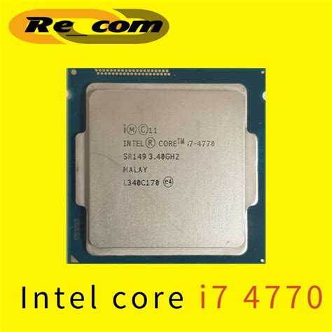 Intel Core I7 4770 Processor 1 Year1 Month Warranty Shopee Malaysia