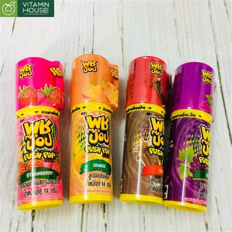 Kẹo Son Push Pop 14g