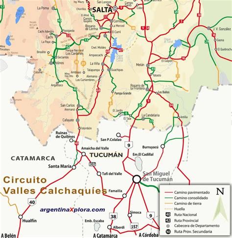 Mapa De Tucuman