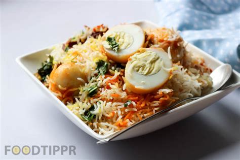 Easy Egg Biryani Recipe Foodtippr