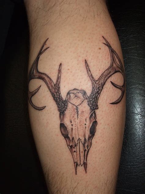 Stag Skull Tattoo Ideas And Designs Petpress Baby Deer Tattoo