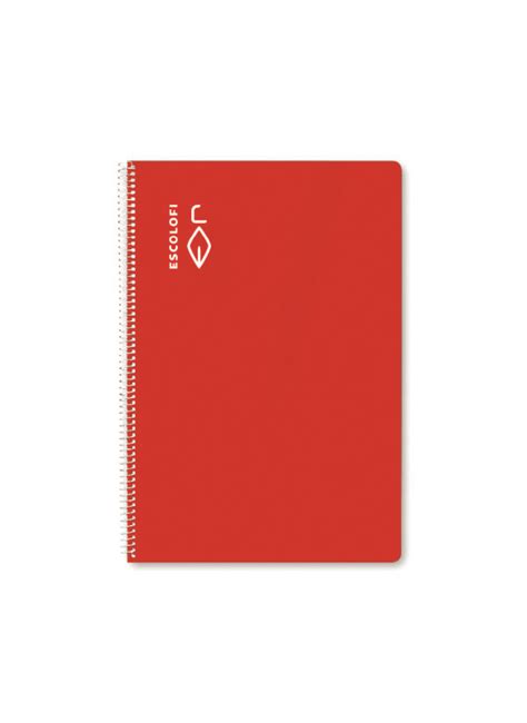 Libreta Escolofi 50 Hojas Cuadr Cula Rojo Azarbe Educativos