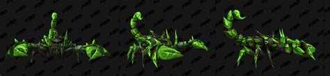 Felcrystal Scorpion New Confirmed Trading Post Mount Wowhead News