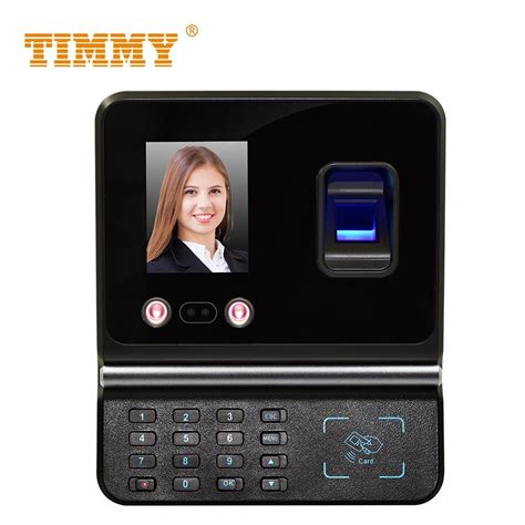 Time Recording Biometric Fingerprint Scanner Facial Recognition Time