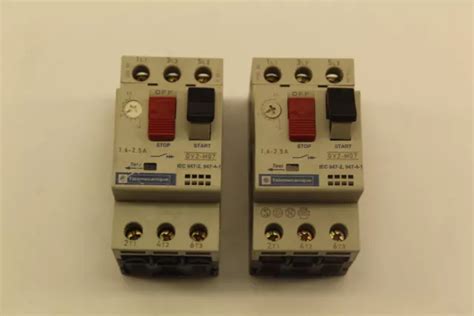 Schneider Electric Gv M Motor Circuit Breaker Lot Of