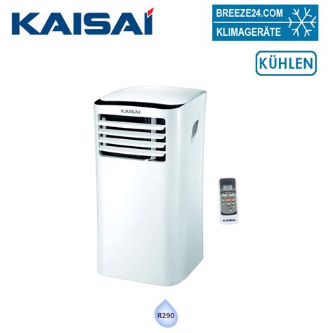 Kaisai KPPH 09HRN29 Mobiles Klimagerät nur Kühlen 2 6kW für 1 Raum mit