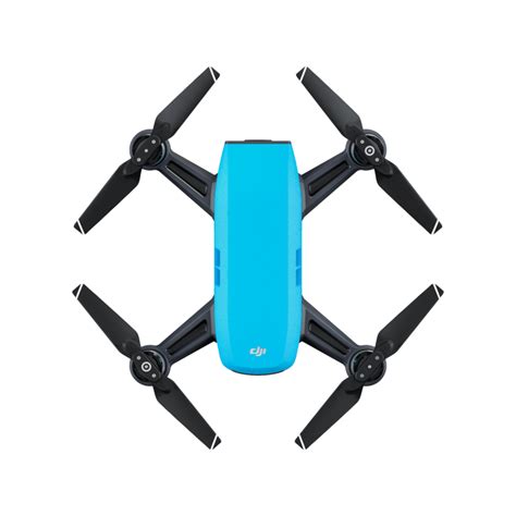 Vista Superior Dji Spark Blue Drone PNG Transparente StickPNG