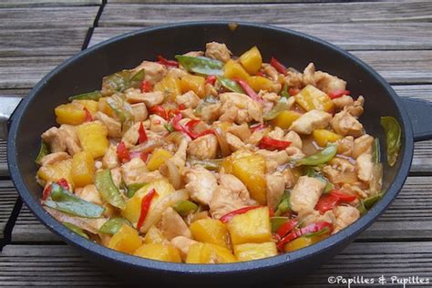 Poulet à L Ananas