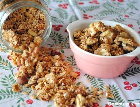 Cereales Crujientes Granola Casera Vegan Dishes Vegan Recipes