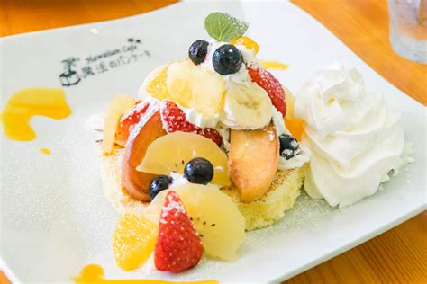 Hawaiian Cafe 魔法のパンケーキの季節のフレッシュフルーツパンケーキブランチ松井山手ひらつーグルメ 枚方つーしん