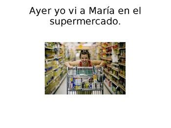 Ver (Preterit) PPT by Maria del Mar | TPT