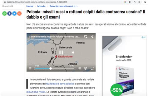 Breaking News Due Missili Sulla Polonia Due Morti Numero Org