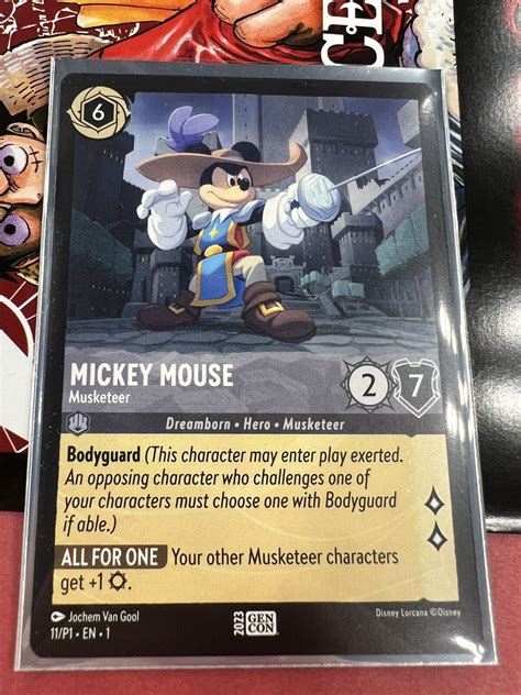 Disney Lorcana Mickey Mouse Gen Con Promo Card Values Mavin