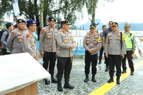 Kapolda Sumut Cek Kesiapan Pengamanan Hari Pertama Event Aquabike