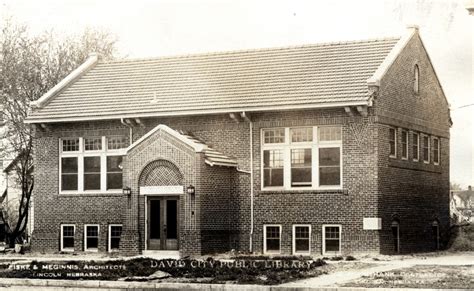 Throwback Thursday: David City Carnegie Library. - Nebraska Library Commission BlogNebraska ...