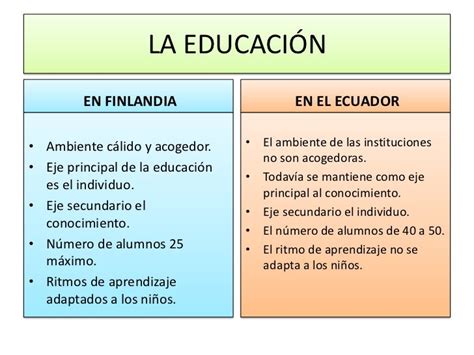 La Educación En Finlandia