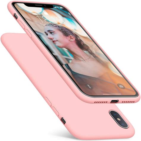 Husa Iphone X Max Iphone Max Ultra Slim Silicon Roz