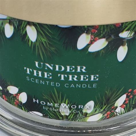 Homeworx Accents Homeworx By Slatkin Co Under The Tree Scented 4