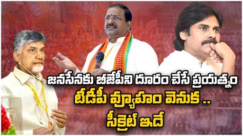 Janasena జనసేన బీజేపీ ల విడాకులు కోరుతున్న టీడీపీ Bjp Tdp