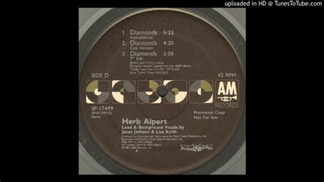 Herb Alpert Diamonds Dub Version Youtube