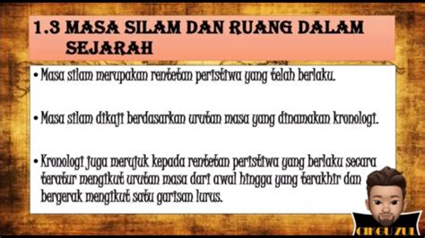 Kssm Sejarah Tingkatan 1 13 Masa Silam Dan Ruang Masa Dalam Sejarah