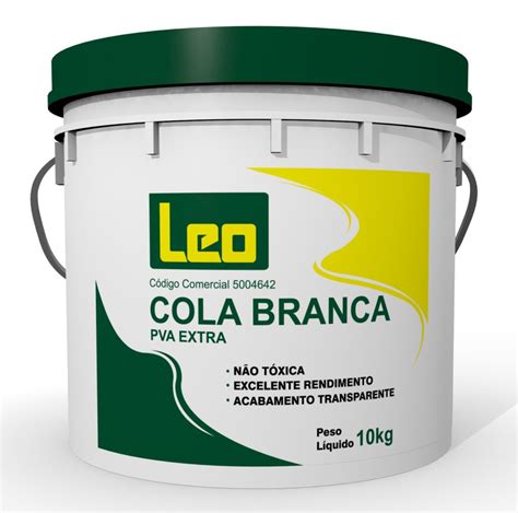 Leo Cola Branca Pva Extra Kg Casa Do Marceneiro Home Center